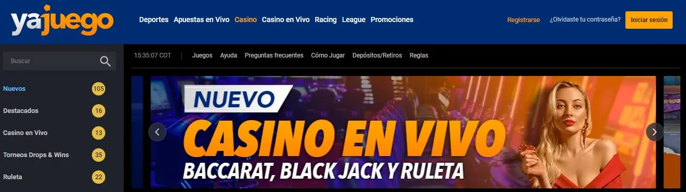 El casino online Yajuego en Colombia Yajuego