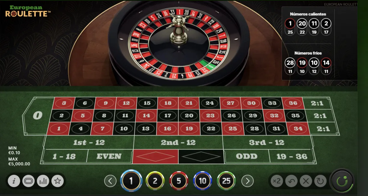 Ruleta europea de NetEnt juego que mas paga casino ruleta