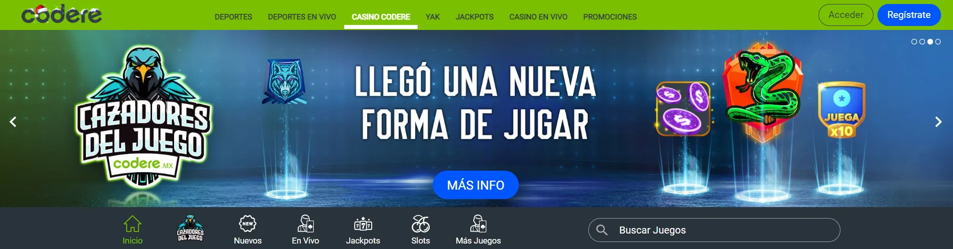 dinero real casino codere