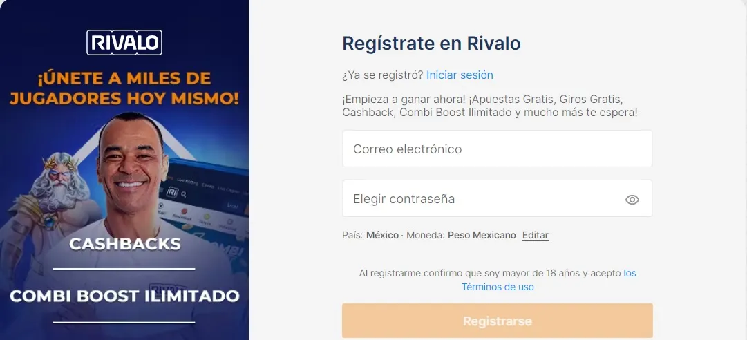 registro Rivalo