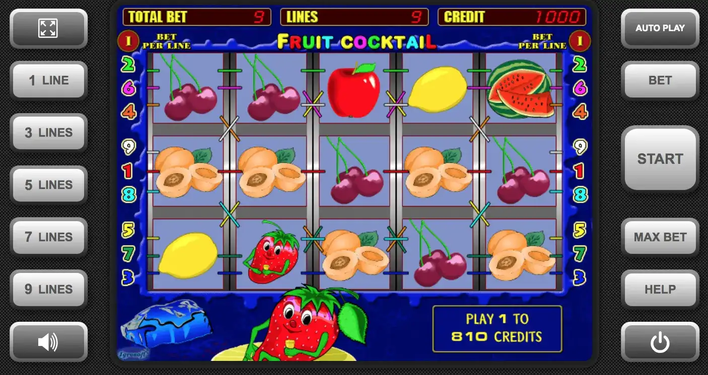 Puedes jugar gratis a Fruit Cocktail Puedes jugar gratis a Fruit Cocktail