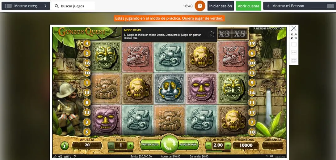 Gonzos Quest betsson Gonzos Quest betsson
