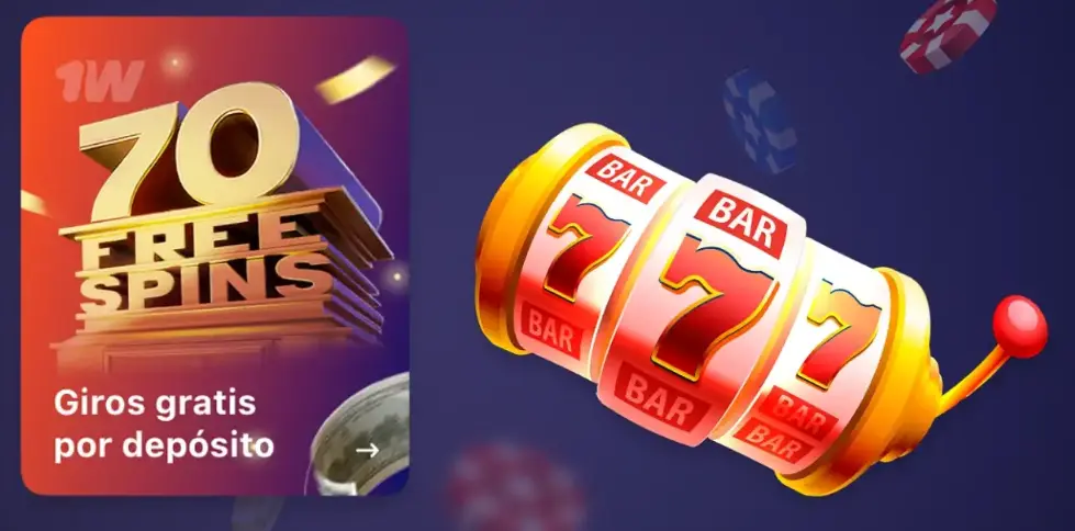 Giros gratis 1win